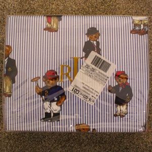Ralph Lauren Teddy Bears full sheet set